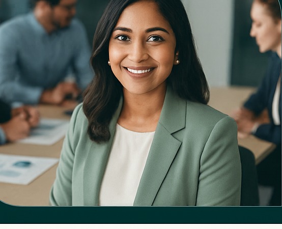 Staffing business owner portrait proof